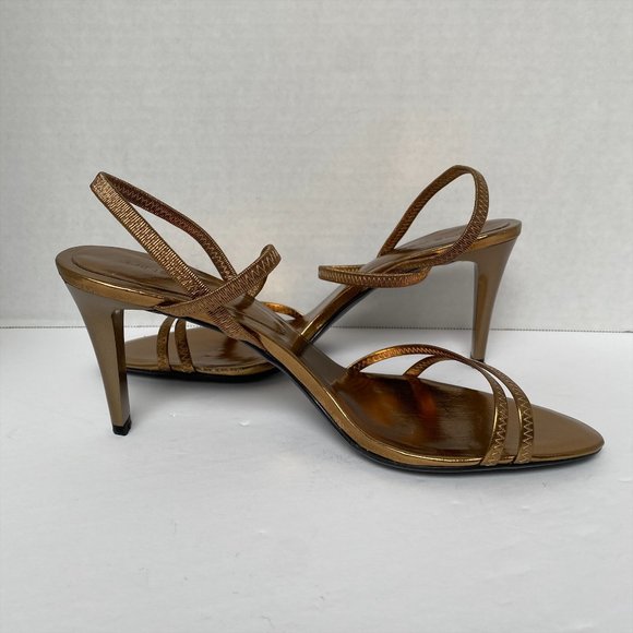 COPY - Nine West Bronzy Strappy Sandals in Size 9M - Picture 2 of 5